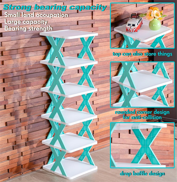 plastic shoe rack